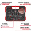 Einhell 708136 Zestaw akcesoriów do narzędzia wielofunkcyjnego, 35 elementów, w walizce XL-PLUS-CASE