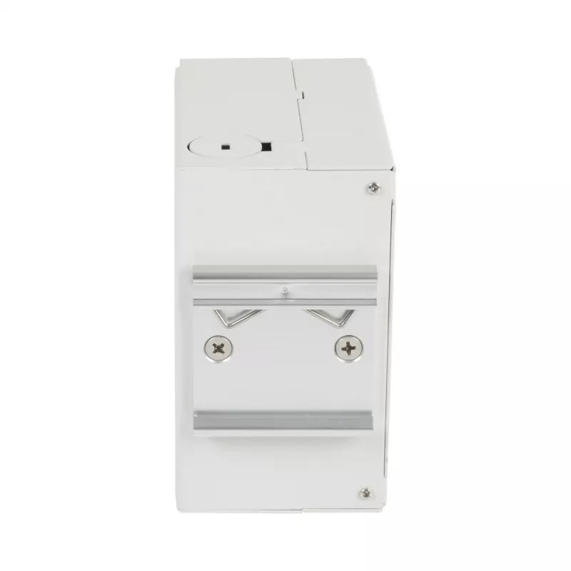 EFB Elektronik skrzynka światłowodowa na szynę DIN OS2 G652D, 12x pigtail LC, 6x adapter LC duplex (BHS70921.12)