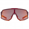 Okulary rowerowe Uvex Sequenze CV, Cranberry Matt / Mirror Red