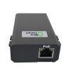 Microconnect POEINJ-60W-USBC gigabitowy iniektor PoE, IEEE 802.3af/802.3bt, 100 m, czarny