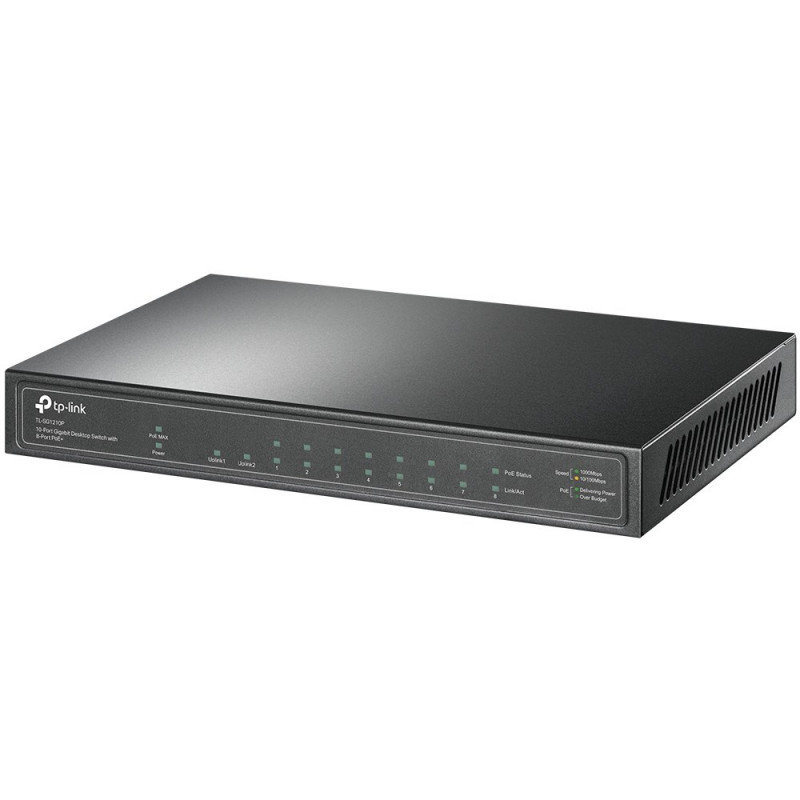 Przełącznik TP-Link TL-SG1210P 10-portowy Gigabit PoE V4.4