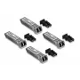 TRENDnet TEG-MGBSX/4 - Moduł transceiver SFP (Mini-GBIC) - LC wielomodowy - do 550 m - 850 nm - zgodny z TAA (zestaw 4 szt.)