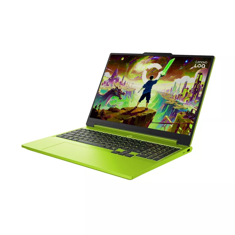 Lenovo LOQ 15AHP11 15,3 inch WUXGA Notebook - AMD Ryzen 7 250, 16GB RAM, 512GB SSD, NVIDIA GeForce RTX 5060 8GB, Windows 11 Home, Surge Green