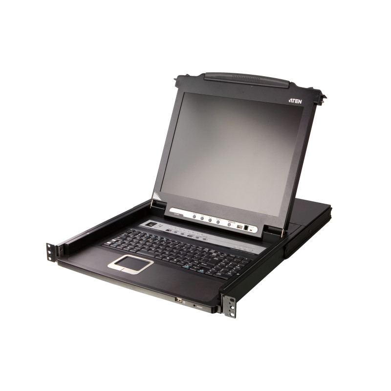 ATEN CL5708M 8-portowy przełącznik KVMP z 17 inch LCD, Nordic