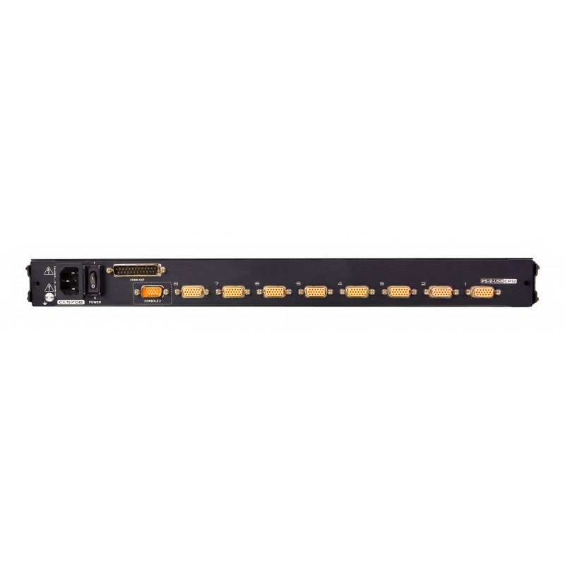 ATEN CL5708M 8-portowy przełącznik KVMP z 17 inch LCD, Nordic