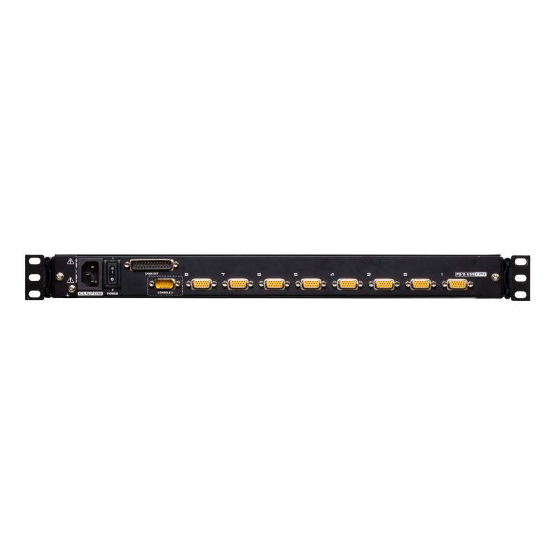 ATEN CL5708M 8-portowy przełącznik KVMP z 17 inch LCD, Nordic