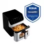 TESLA AirCook DualHeat QD65 XXL cyfrowa frytkownica beztłuszczowa z podwójnym grzaniem