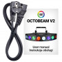 Light4Me OCTOBEAM V2 LED Efekt Dyskotekowy Światło