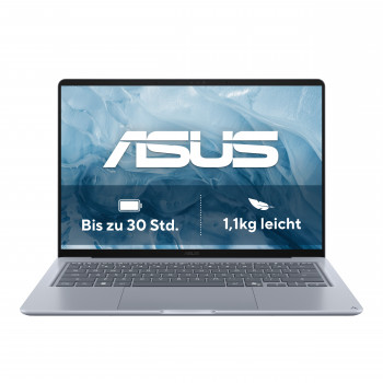 Notebook ASUS Zenbook 14 UX3480QA-SF003W 14 inch - Qualcomm Snapdragon X X1-26-100, 16GB RAM, 512GB SSD, Windows 11 Home