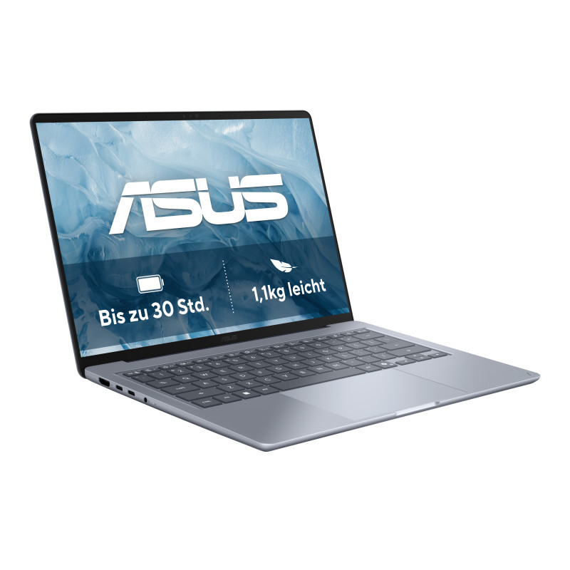 Notebook ASUS Zenbook 14 UX3480QA-SF003W 14 inch - Qualcomm Snapdragon X X1-26-100, 16GB RAM, 512GB SSD, Windows 11 Home