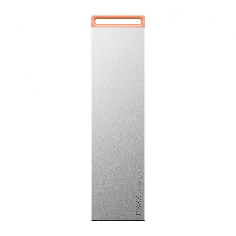 Lenovo PS8S 2TB Przenośny Zewnętrzny SSD, USB 3.2 Gen 2, USB-C, Chłodny Szary (4XB1T88413)