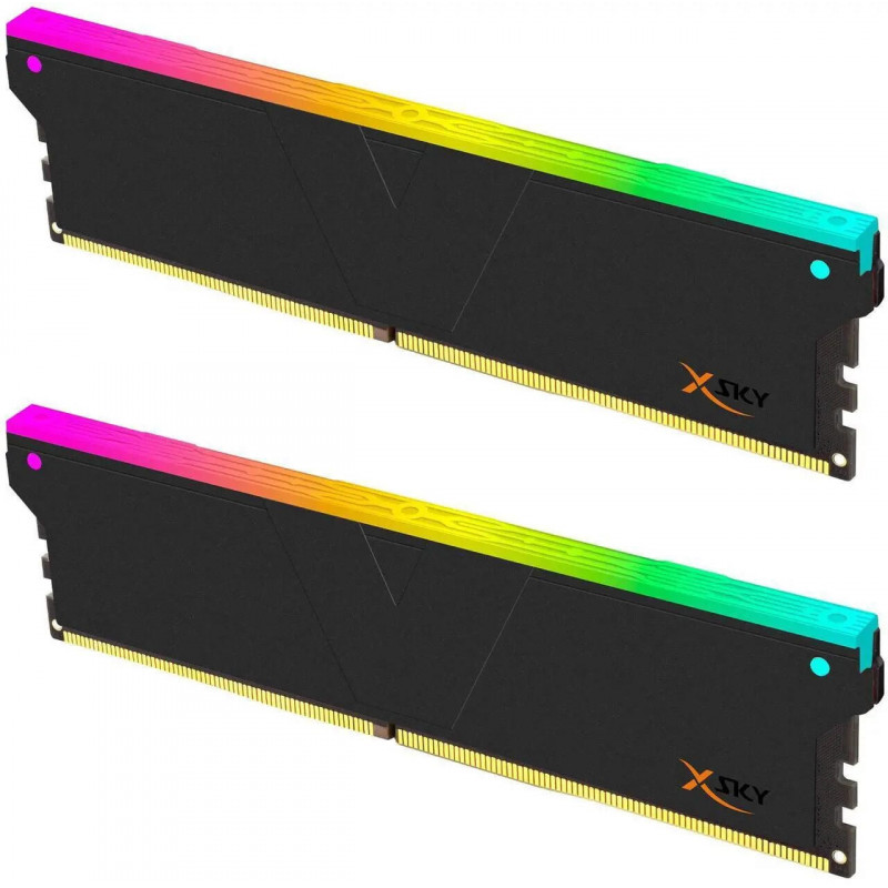 Pamięć RAM V-Color Manta XSky DDR5-6000, CL28, EXPO – 32 GB Dual Zestaw, Czarny