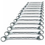 Stahlwille 20/12 Zestaw kluczy oczkowych dwustronnych, 12 szt., 6-32 mm
