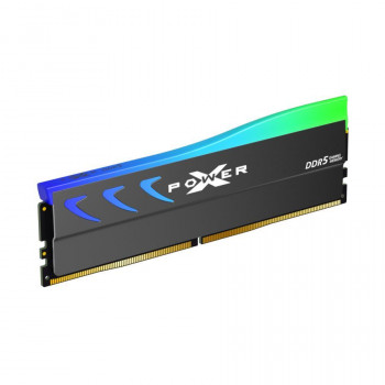 Silicon Power Storm RGB 32GB (2x16GB) DDR5 6000MHz CL36 Zestaw pamięci (SP032GXLWU60FFDK)
