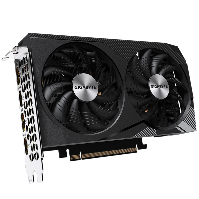 Karta graficzna Gigabyte GeForce RTX 3060 WINDFORCE OC 12G - 12GB GDDR6, 192-bit, PCIe 4.0 x16, 2x HDMI, 2x DisplayPort (GV-N3060WF2OC-12GD)