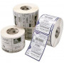 Etykiety termotransferowe poliestrowe Zebra Z-Ultimate 3000T, 40 x 100 mm, białe (3013243-T)