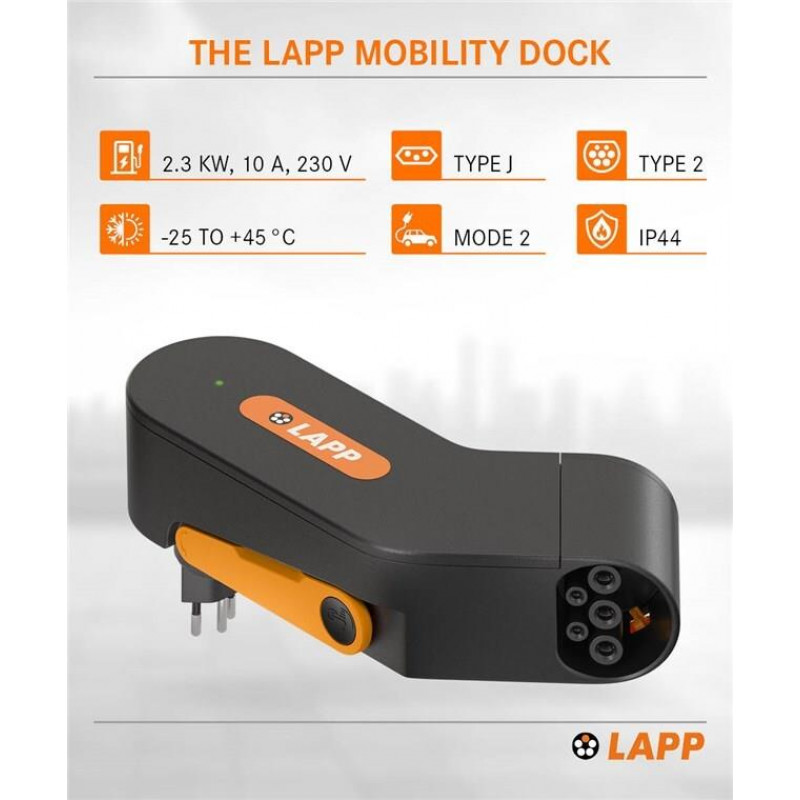 LAPP MOBILITY Mobility Dock ładowarka EV, typ Szwajcaria (65417)