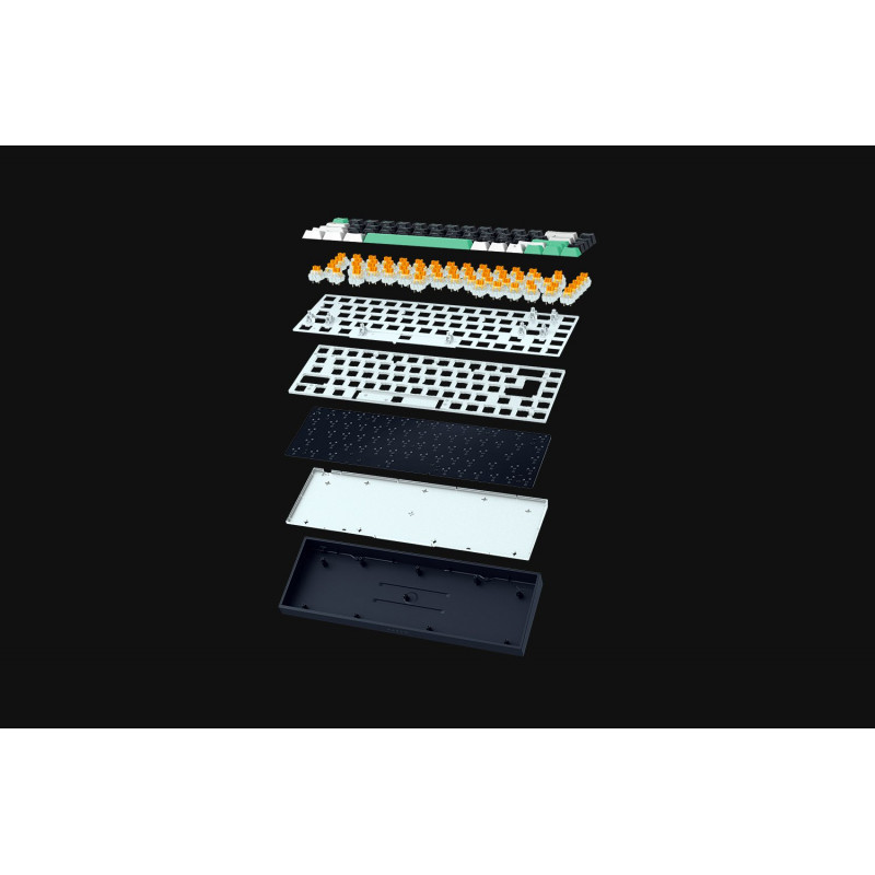 Razer Reclusa X Mini 65% mechaniczna klawiatura gamingowa, przewodowa, US, przełączniki mechaniczne Razer Gen-3 (taktylne), czarna