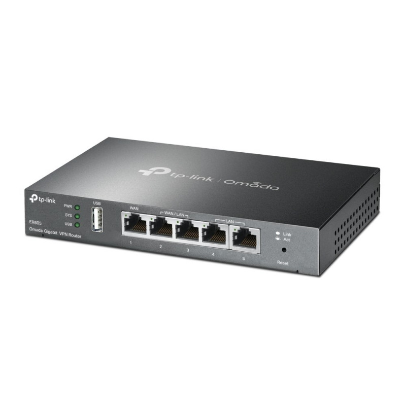 Router Gigabit VPN TP-Link ER605 (TL-R605), Czarny