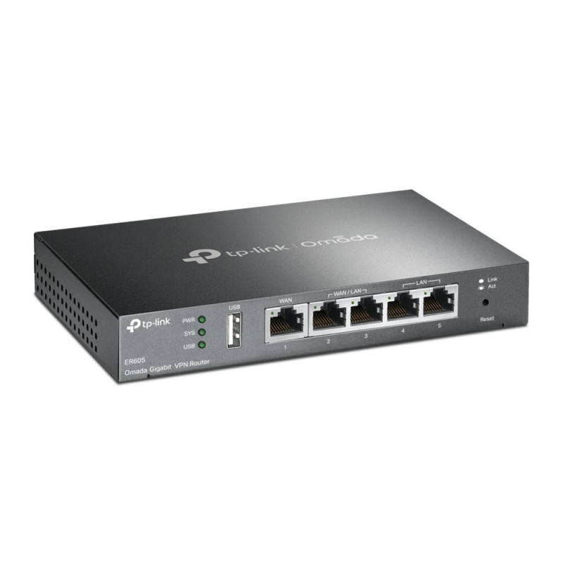 Router Gigabit VPN TP-Link ER605 (TL-R605), Czarny