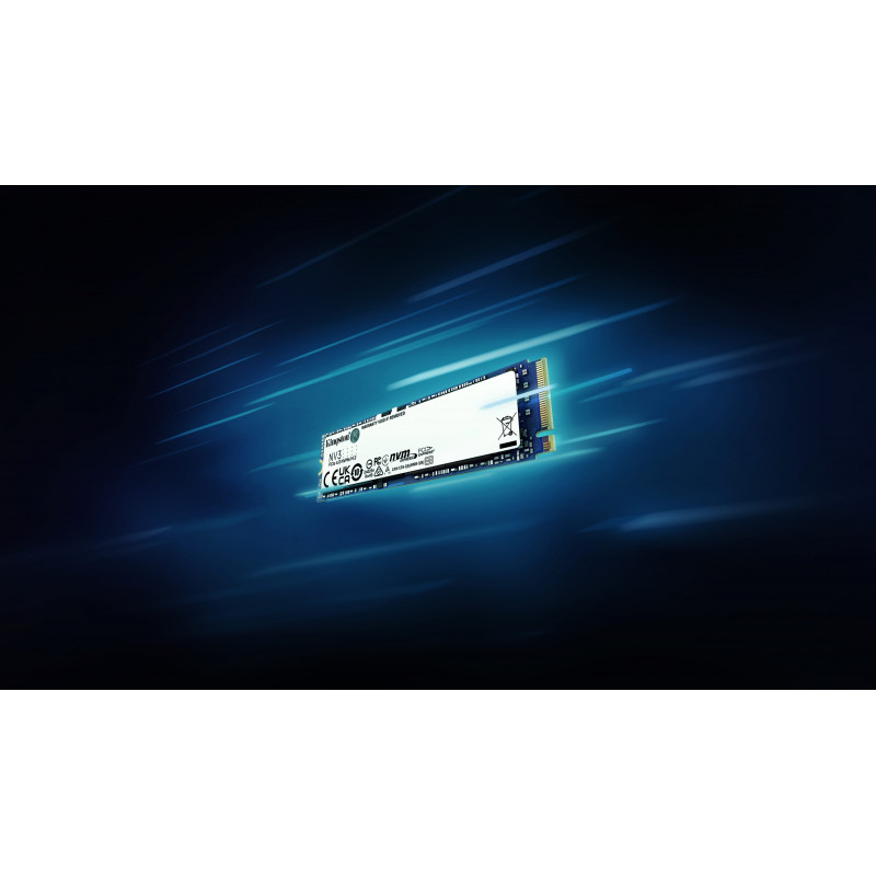 Dysk SSD wewnętrzny Kingston NV3 500GB M.2 2280 PCIe 4.0 x4 NVMe (SNV3S/500GBK)