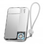 Powerbank SHARGE ICEMAG 3, 10 000 mAh, 25 W Qi2, 35 W USB-C, biały