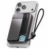 Powerbank SHARGE ICEMAG 3, 10 000 mAh, 25 W Qi2, 35 W USB-C, czarny