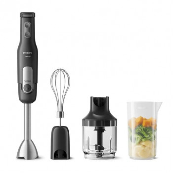 PHILIPS 3000 Series Blender ręczny z trzepaczką, 1000 W (HR2563/00)