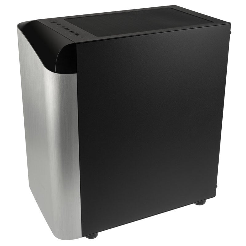 SilverStone Seta A1 Mid Tower, hartowane szkło - czarno-srebrna