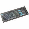 Klawiatura gamingowa Ducky Cushion 98, 96%, układ US (ANSI), przełączniki Shush Zielony – Nickel (DKCUS2598-DDUSPHCC3H1)