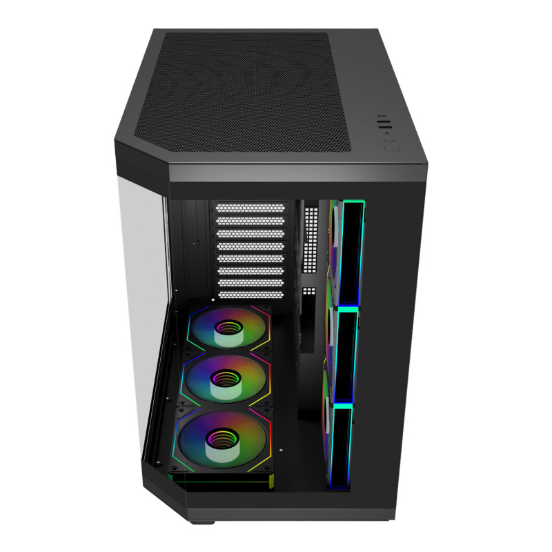 FSP U580 ARGB ATX Ultra Tower Gaming Chassis - Czarny