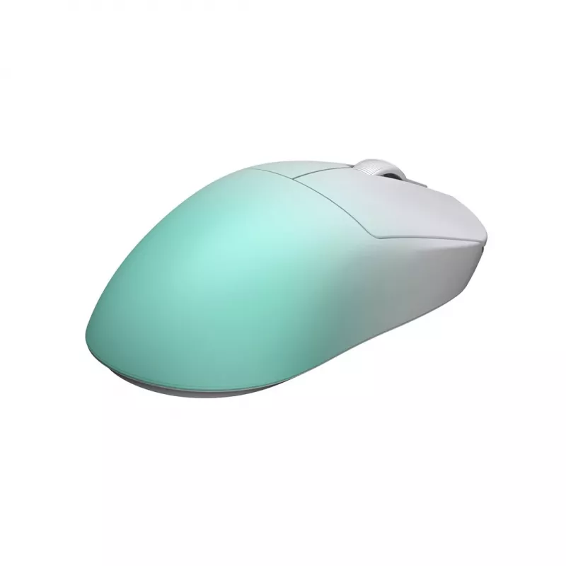 Mysz gamingowa Hator Quasar 3 Ultima, biała/miętowa (HTM761)