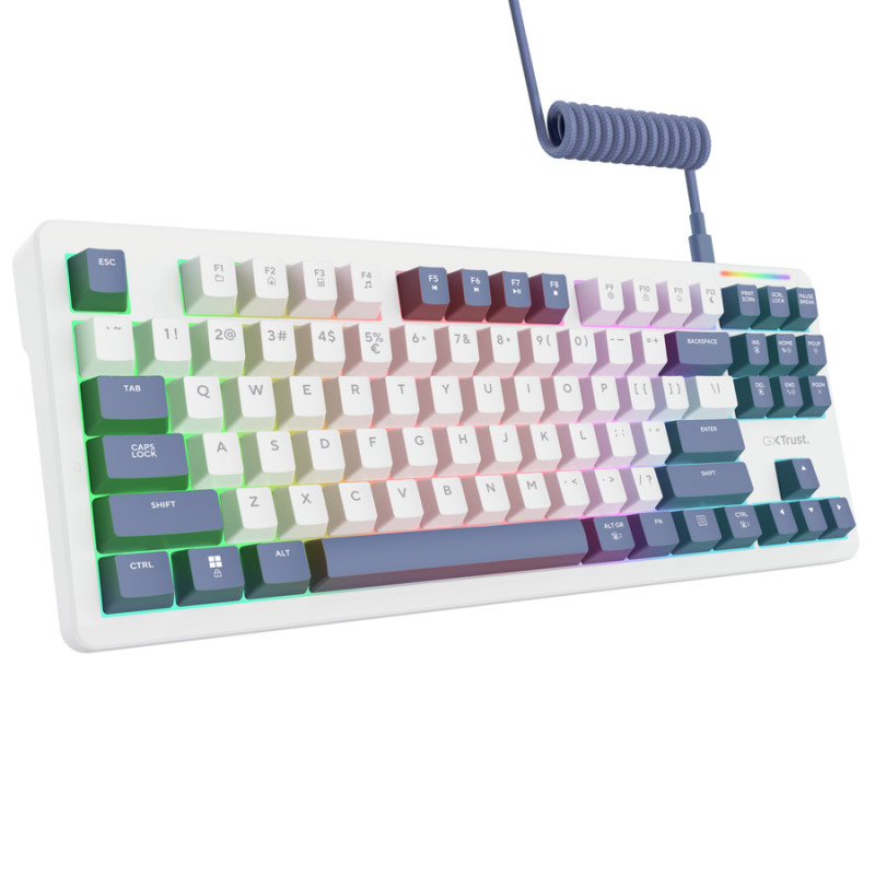 Trust GXT 872 Xyra TKL mechaniczna klawiatura gamingowa