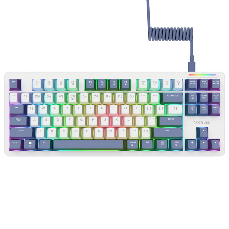 Trust GXT 872 Xyra TKL mechaniczna klawiatura gamingowa