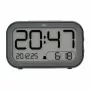 Budzik cyfrowy TFA Dostmann Bingo Hybrid, wyświetlacz LCD/LED, czarny/antracytowy, 60.2048.01