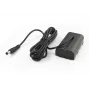 Atrapa akumulatora SWIT S-7500F Sony NP-F z wtykiem DC i złączem Pole-Tap