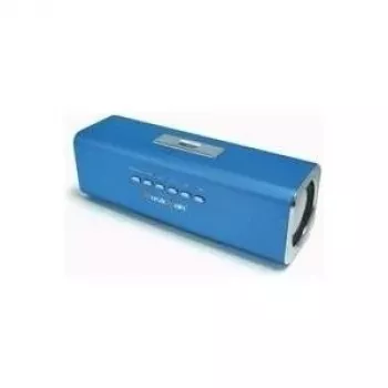 Aktywne głośniki Technaxx Musicman dla USB i SD z baterią, niebieskie