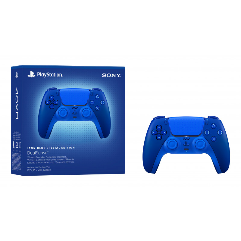 Bezprzewodowy kontroler Sony DualSense – Icon Blue Special Edition (niebieski)