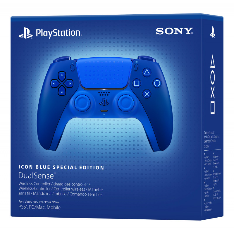 Bezprzewodowy kontroler Sony DualSense – Icon Blue Special Edition (niebieski)