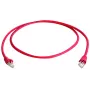 Telegärtner kabel krosowy (patchcord) Snagless Cat6a S/FTP RJ45, 10 m, czerwony