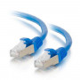 Kabel krosowy Mercodan Cat6a S/FTP RJ45, 20 m, niebieski