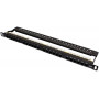 Getfort PGF-6UTP24-B7 panel krosowy UTP Cat.6, 24 porty, 0.5U