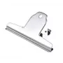 Wonday metalowy klips do listów, szerokość 144 mm, rozwarcie 45 mm, niklowy