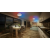 Osram SMART+ WiFi Orbis Magic Lampa ścienna/sufitowa 500 mm, RGB+TW, ściemnialna, 38 W - czarny/biały