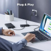 Ugreen Hub USB-C do 4x USB-C 3.2 / 1x USB-C 100W PD CM806 Czarny