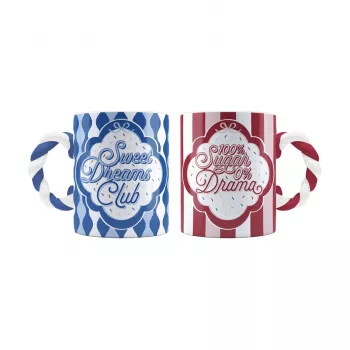 Bialetti Candyland Zestaw kubków, 2 szt. x 300 ml