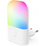 Hama Lampa nocna LED Color, wtyczkowa, czujnik zmierzchu, zmiana koloru, RGB