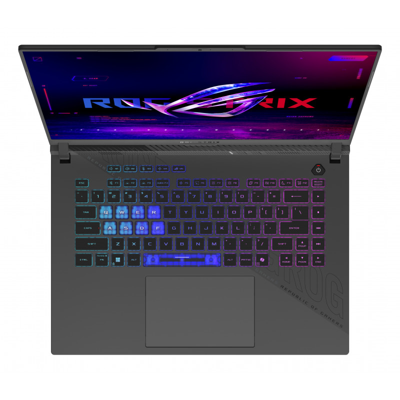 Notebook ASUS ROG Strix G16 G614PR-RV164W WUXGA - AMD Ryzen 9 8940HX, 16GB RAM, 512GB SSD, NVIDIA GeForce RTX 5070 Ti, Windows 11 Home