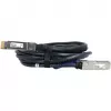 Kabel DAC BlueLAN QSFP-DD do 2x QSFP56 400G Breakout, 1 m, kompatybilny z Juniper 720-128728