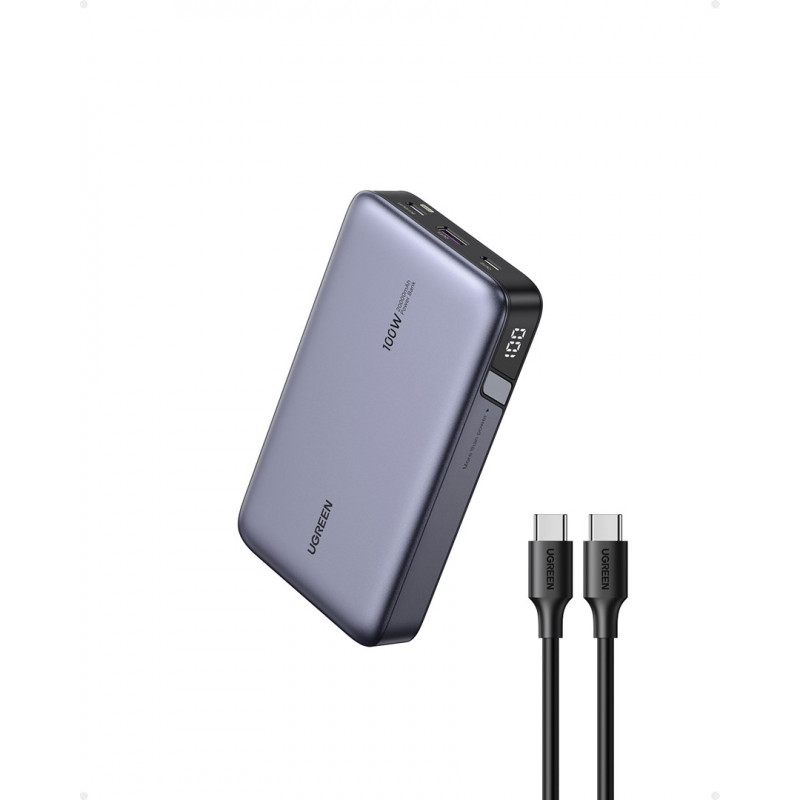 Power Bank Ugreen PB720 20000 mAh, szary
